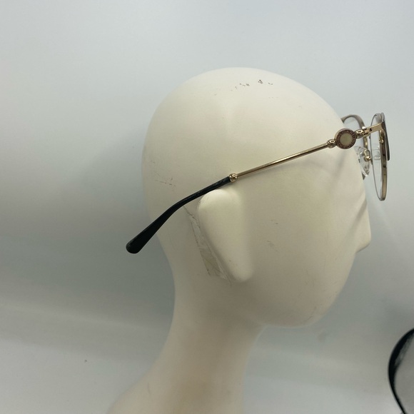 BVLGARI Optical Metal frame Cat eye Logo temple details - Picture 6 of 6